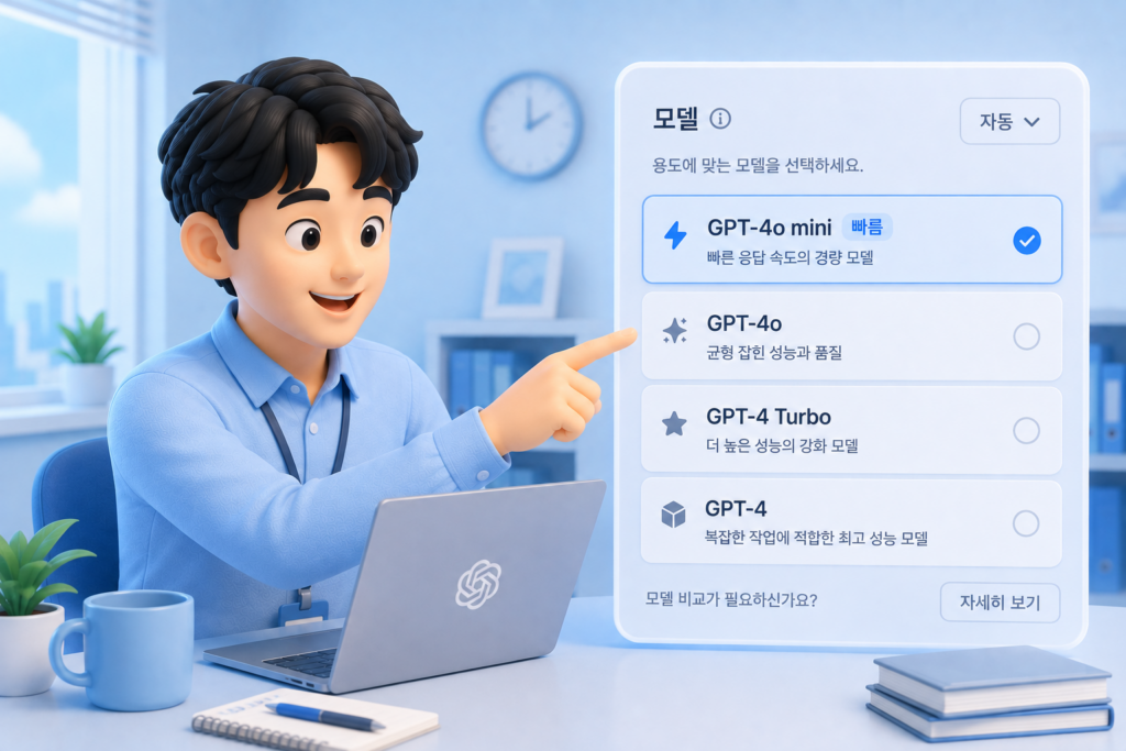 GPT-5.6 모델 선택 작업별로 고르는 기준 정리