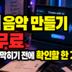 AI 음악 만들기 무료, 수익 막히기 전에 확인할 한 가지