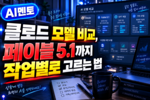 클로드 모델 비교, 페이블 5.1까지 작업별로 고르는 법